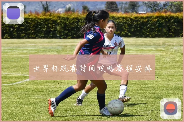世界杯观赛时间攻略赛程安排